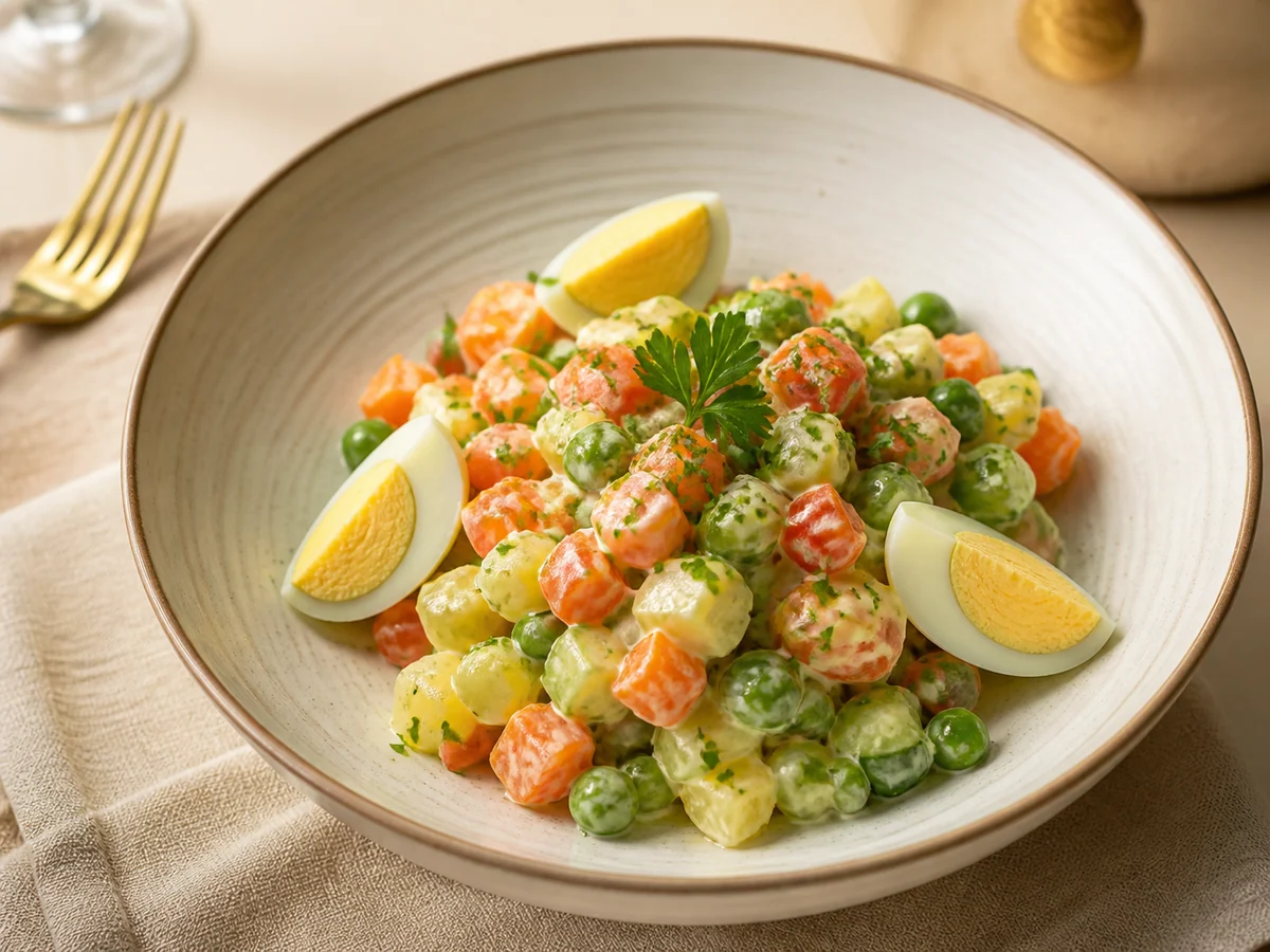 Salade composée camerounaise
