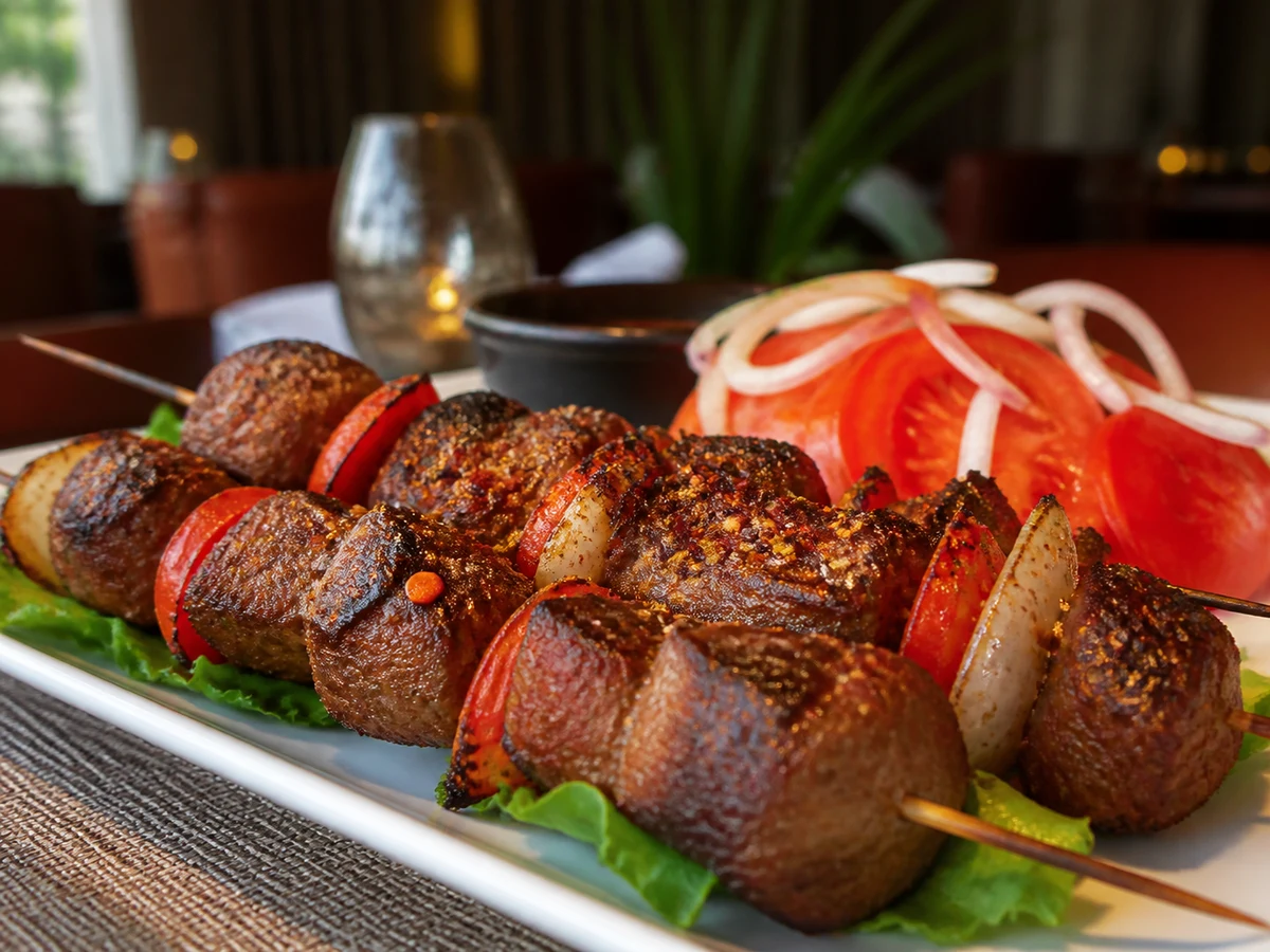 Brochettes de bœuf premium