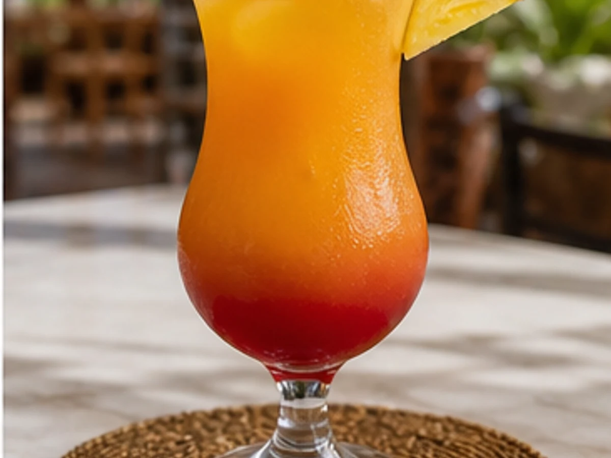 Cocktail tropical maison premium