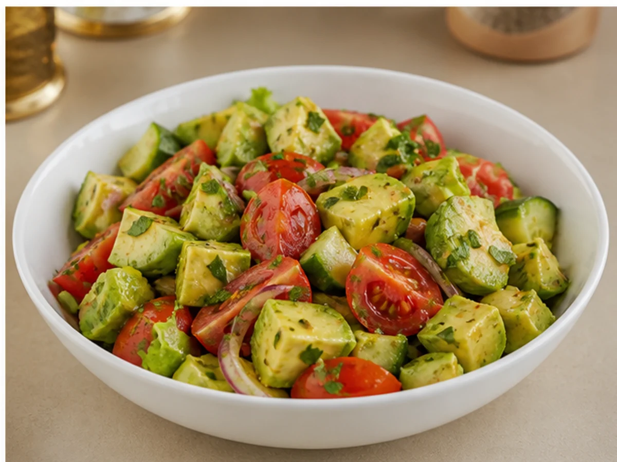 Salade avocat premium
