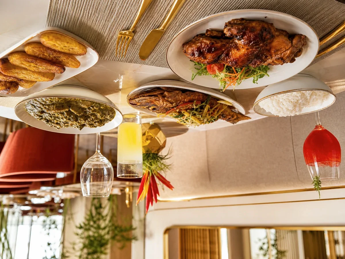 Assiette découverte camerounaise premium
