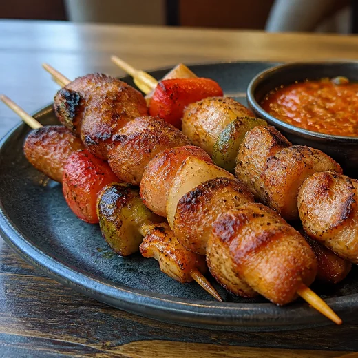 Brochettes de poulet premium