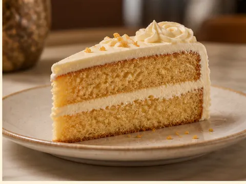 Gâteau à la vanille premium
