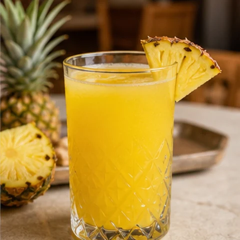 Jus d’ananas frais premium