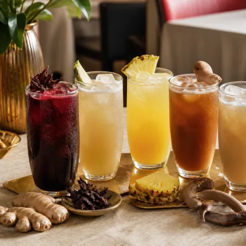 Jus d’ananas frais premium