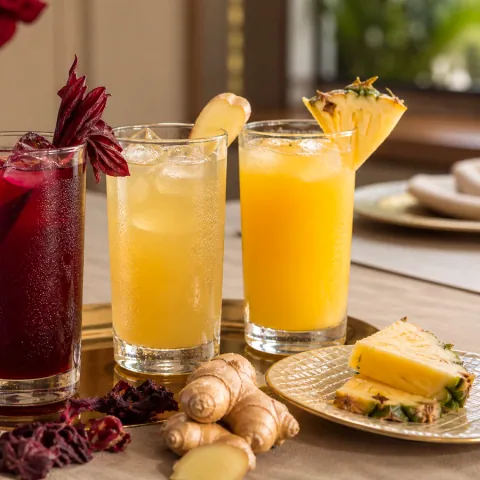 Jus d'ananas premium