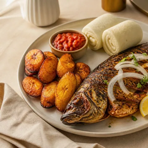 Poisson braisé camerounais premium