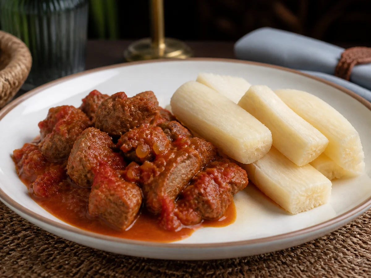 Viande en sauce premium